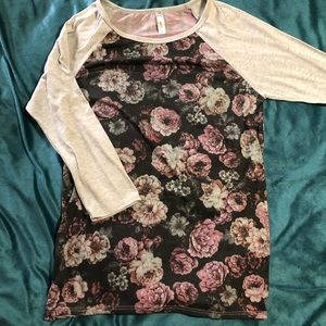 ••[bella d] baseball t shirt••